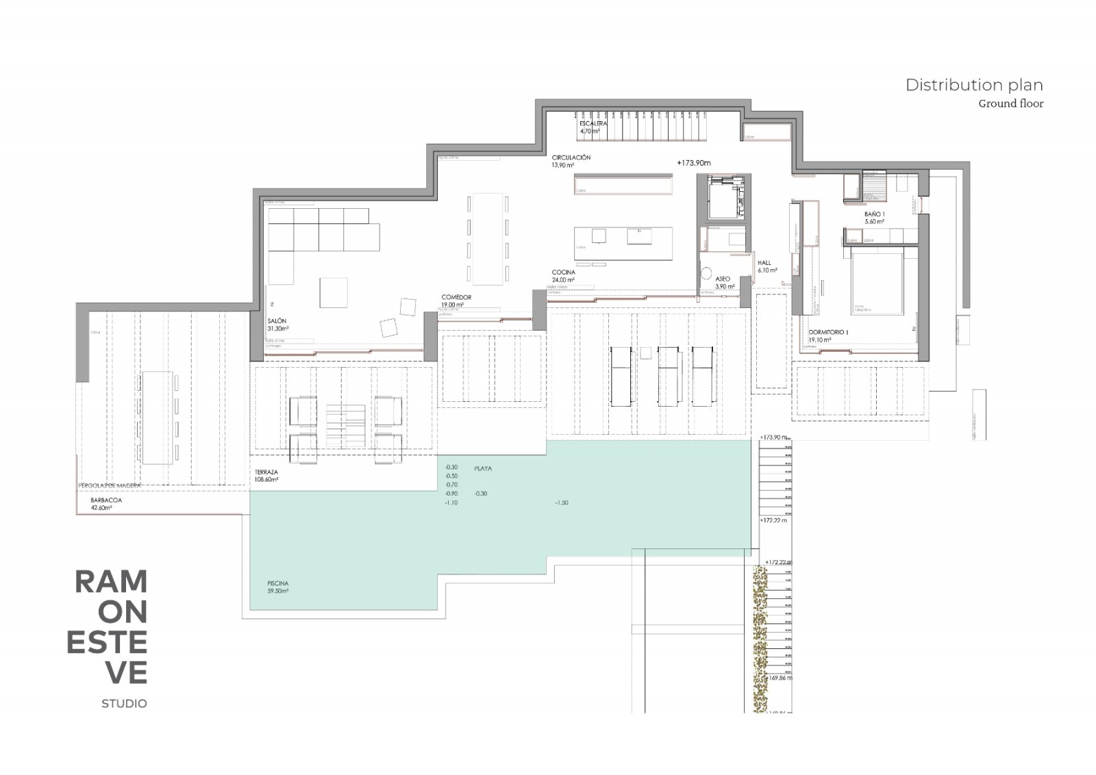 Elegante Designervilla mit Stil und Komfort in Benissa zu verkaufen