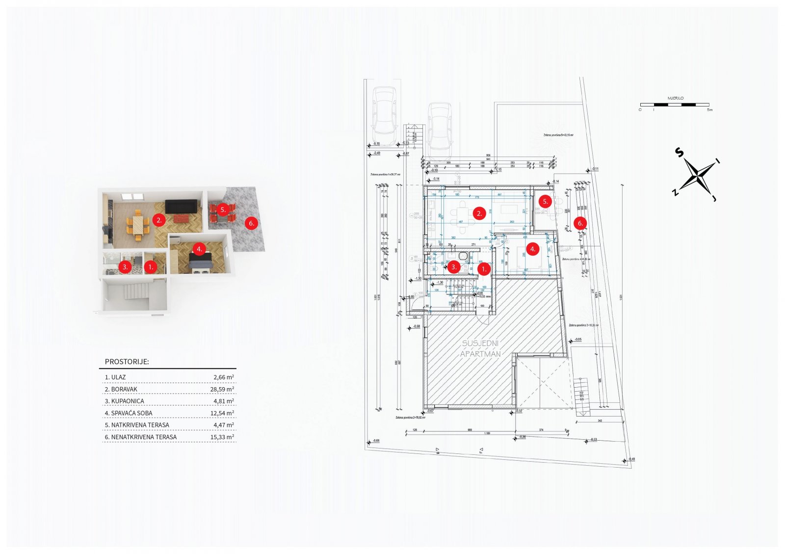 306895 - Wohnung in Vodice