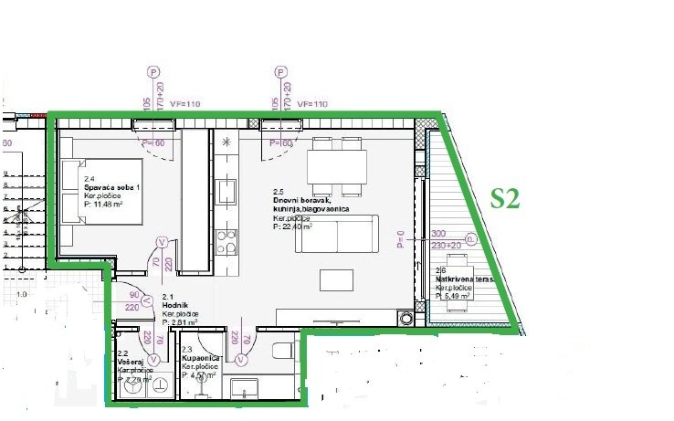 672654 - Wohnung in Vodice