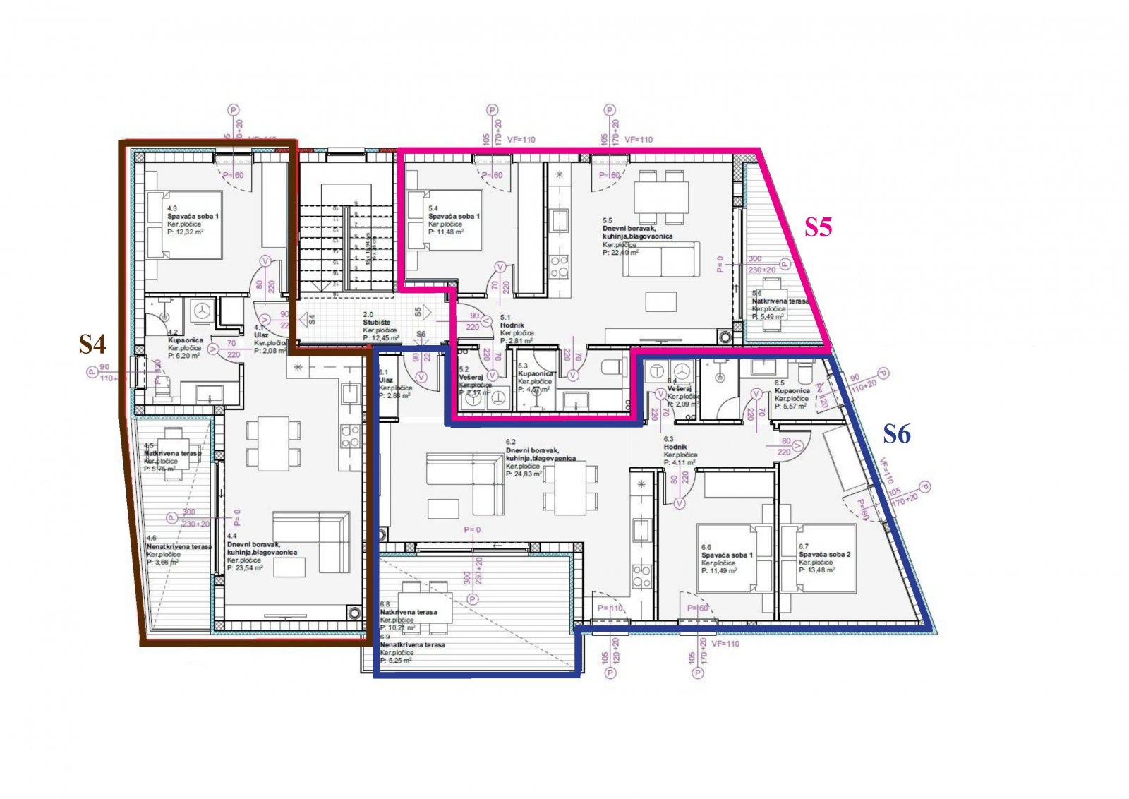 306688 - Wohnung in Vodice
