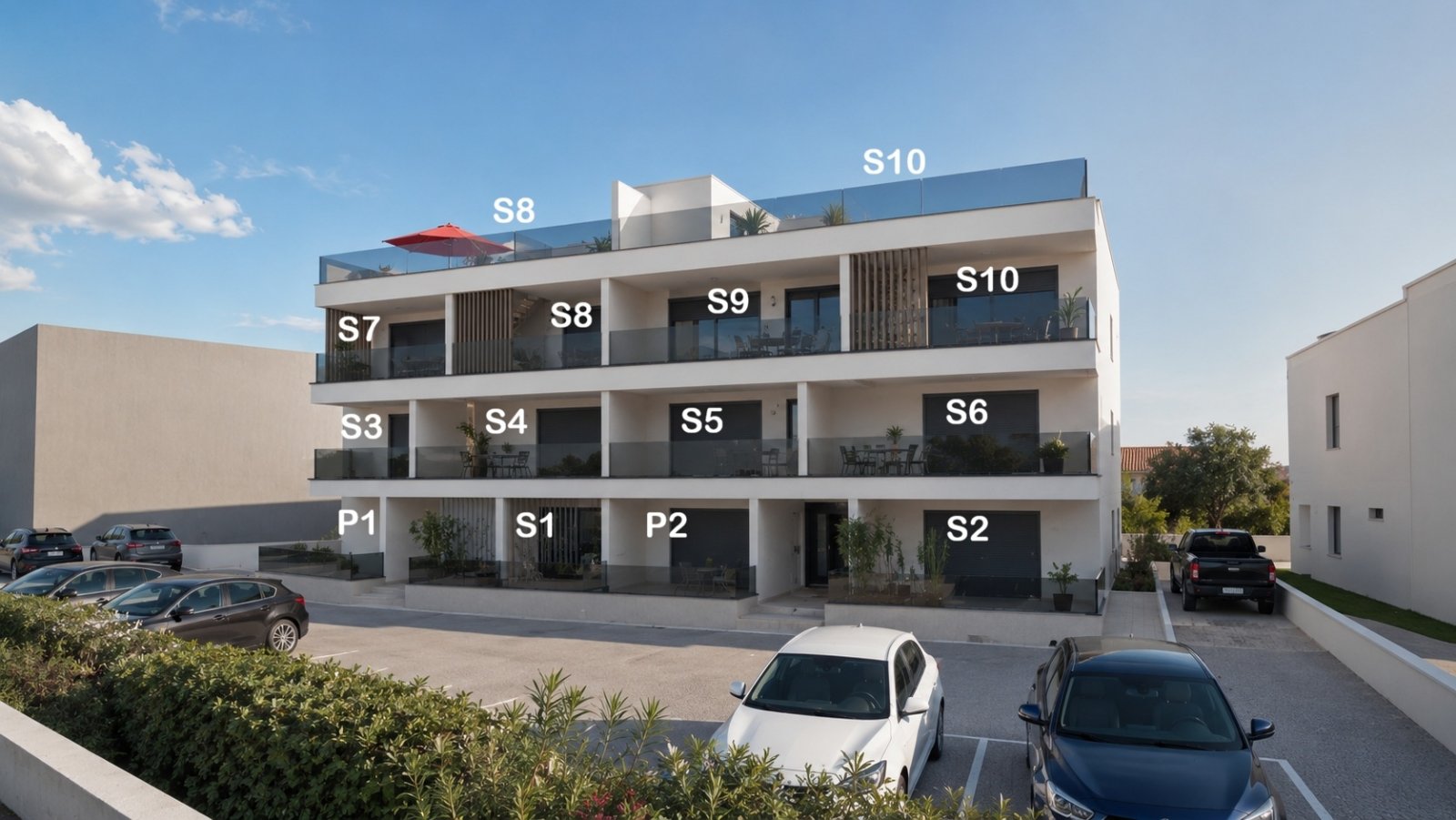 305353 - Wohnung in Vodice