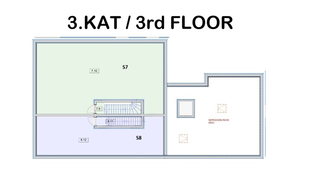 273807 - Wohnung in Vodice