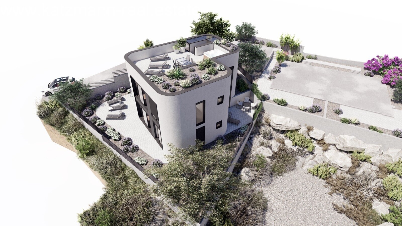 Neubau-Erdgeschosswohnung mit eigenem Garten - Tisno