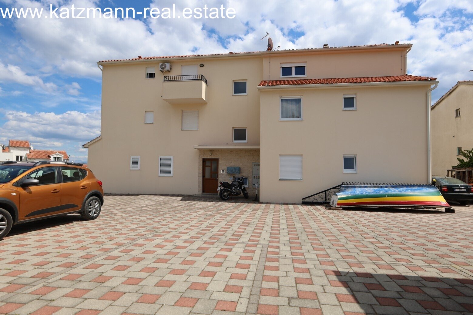 Möblierte Wohnung mit Meerblick und großer Terrasse - Vodice