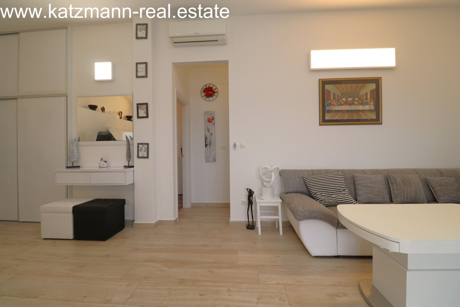 Möblierte Wohnung mit Meerblick und großer Terrasse - Vodice