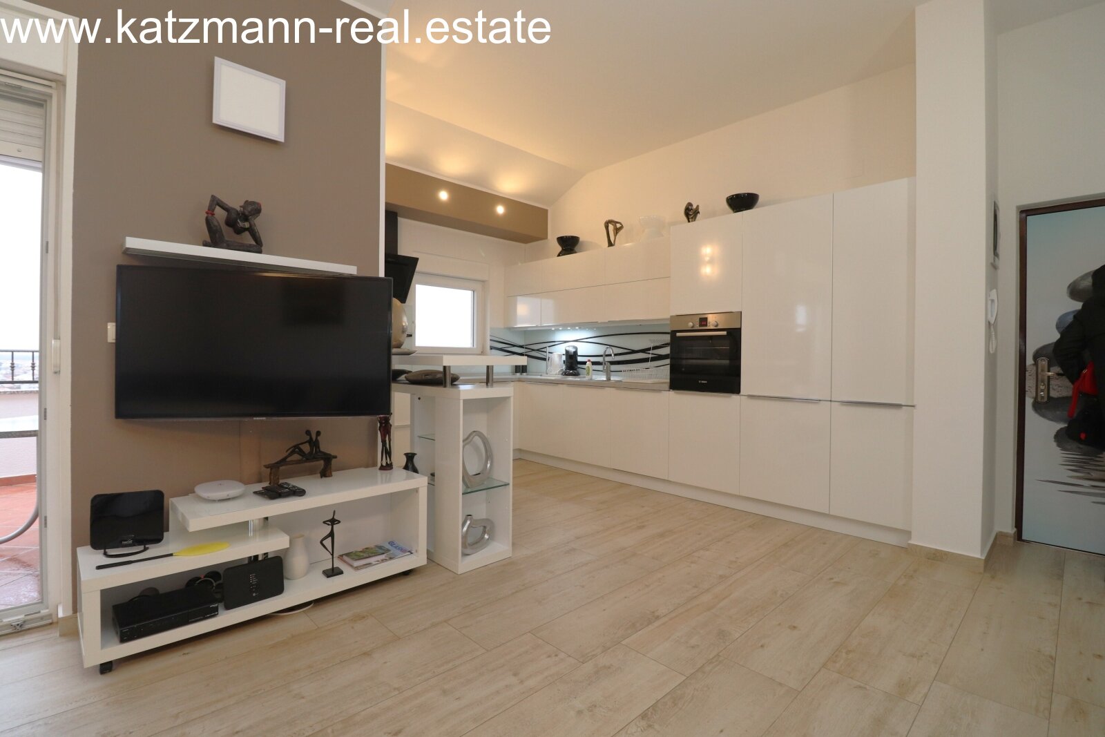 Möblierte Wohnung mit Meerblick und großer Terrasse - Vodice