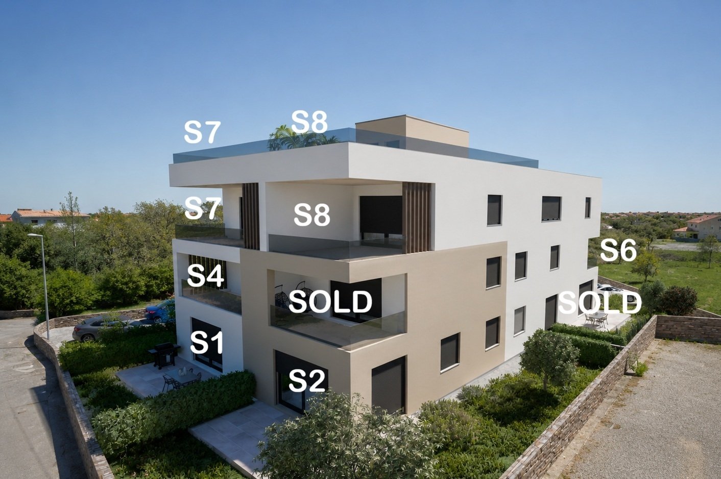 273729 - Wohnung in Vodice