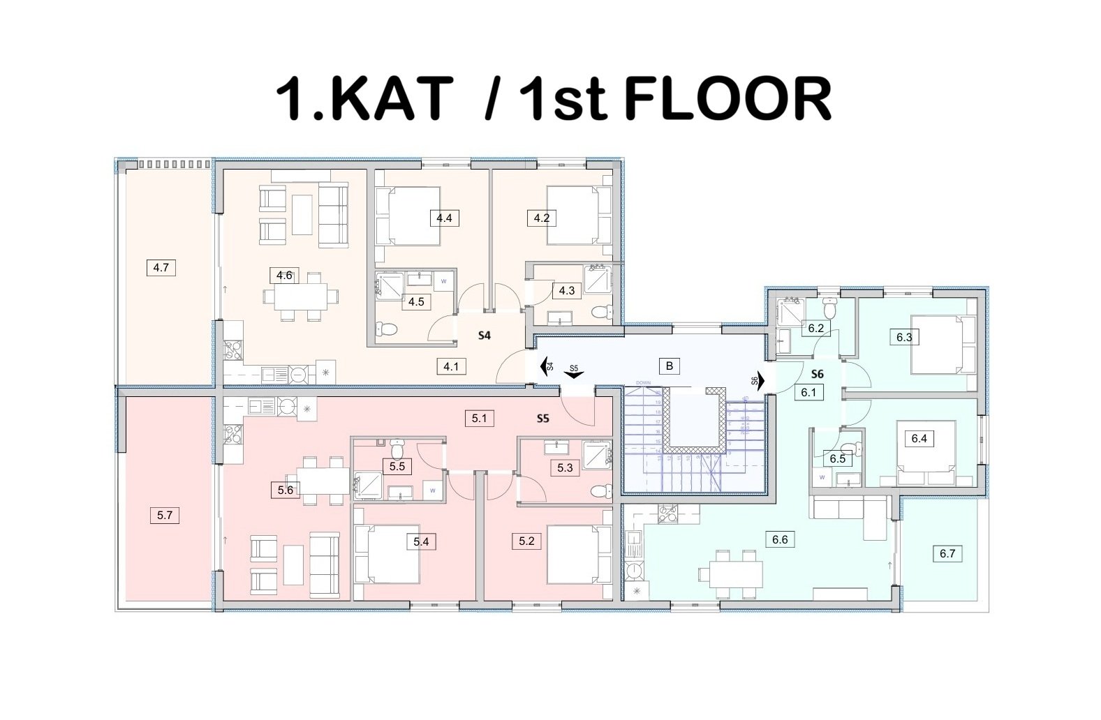 273699 - Wohnung in Vodice