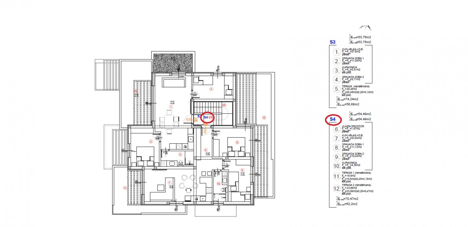 676355 - Wohnung in Murter