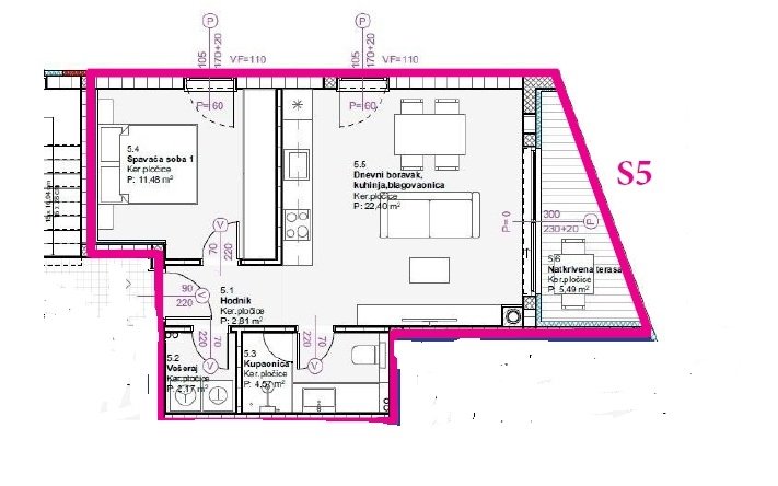 672659 - Wohnung in Vodice