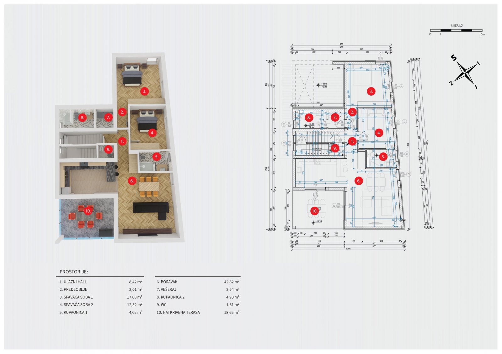 306909 - Wohnung in Vodice