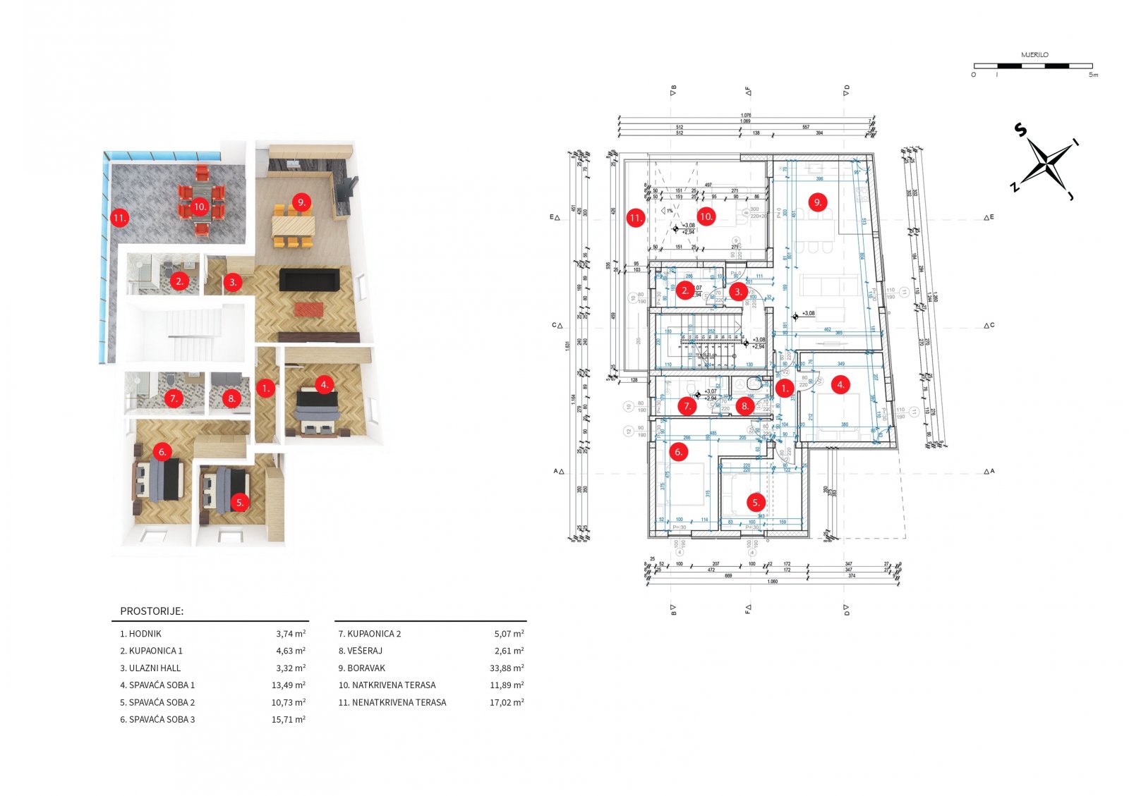 306898 - Wohnung in Vodice