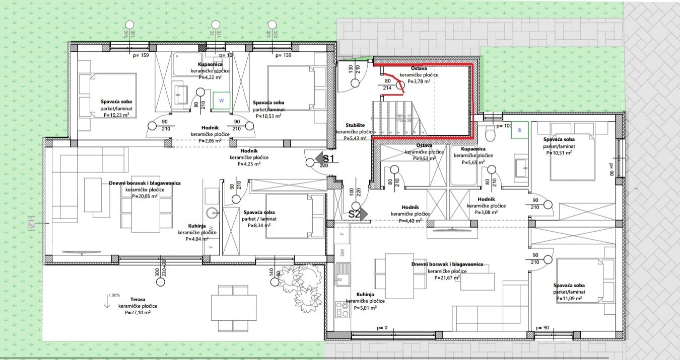 308850 - Wohnung in Vodice