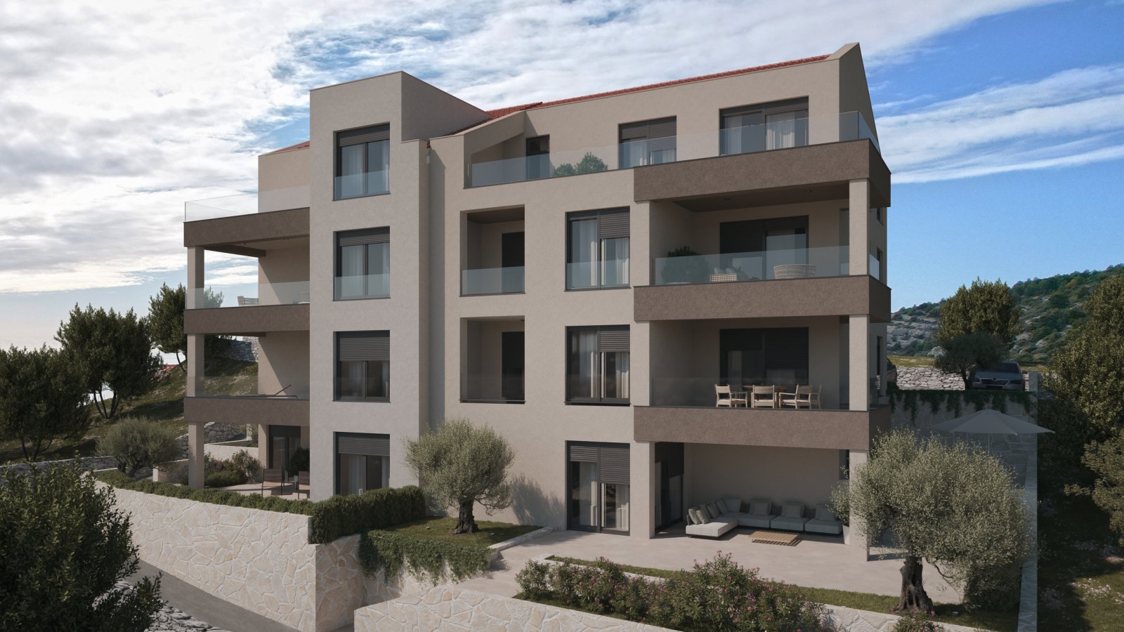 680573 - Wohnung in Rogoznica