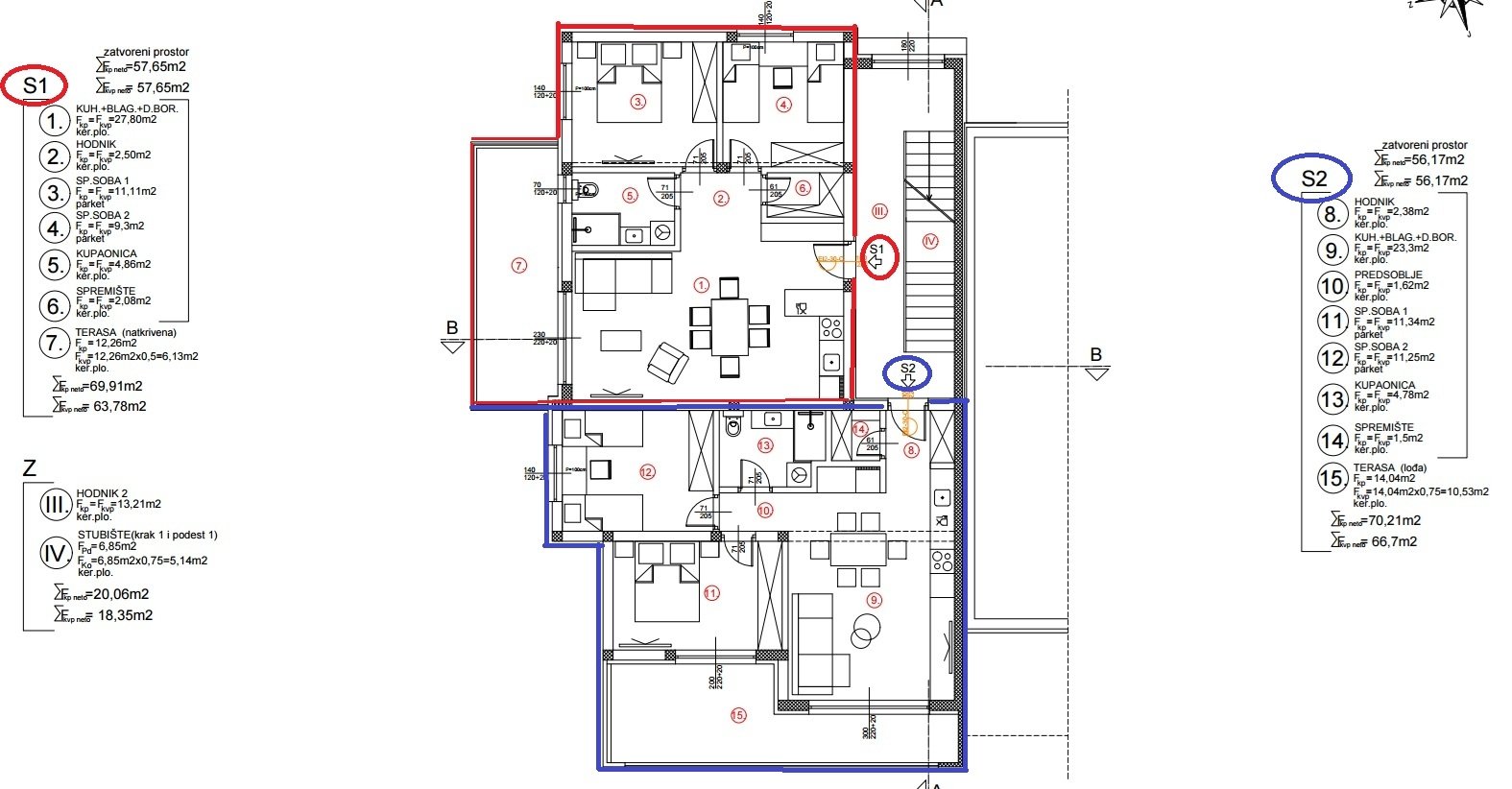 286881 - Wohnung in Šibenik - Okolica