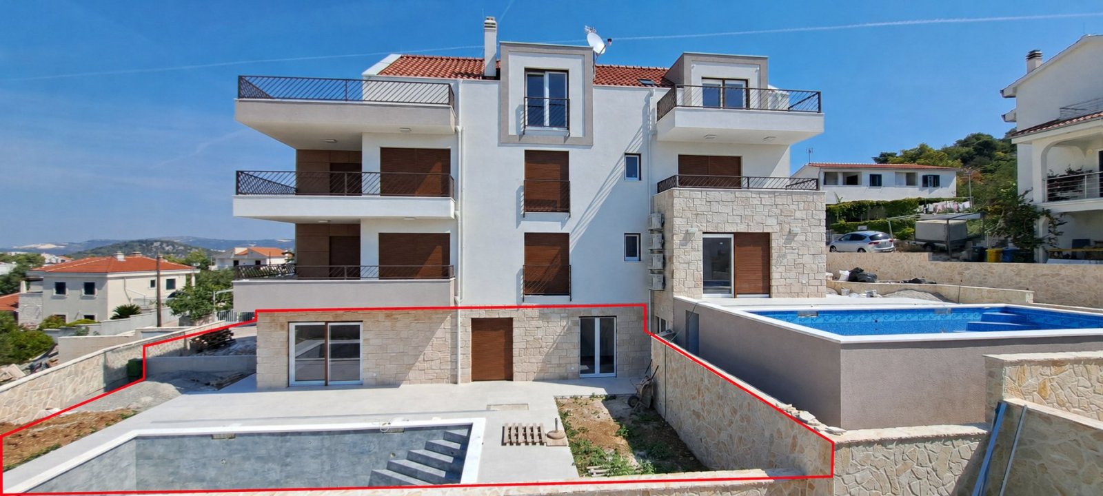 527893 - Wohnung in Rogoznica