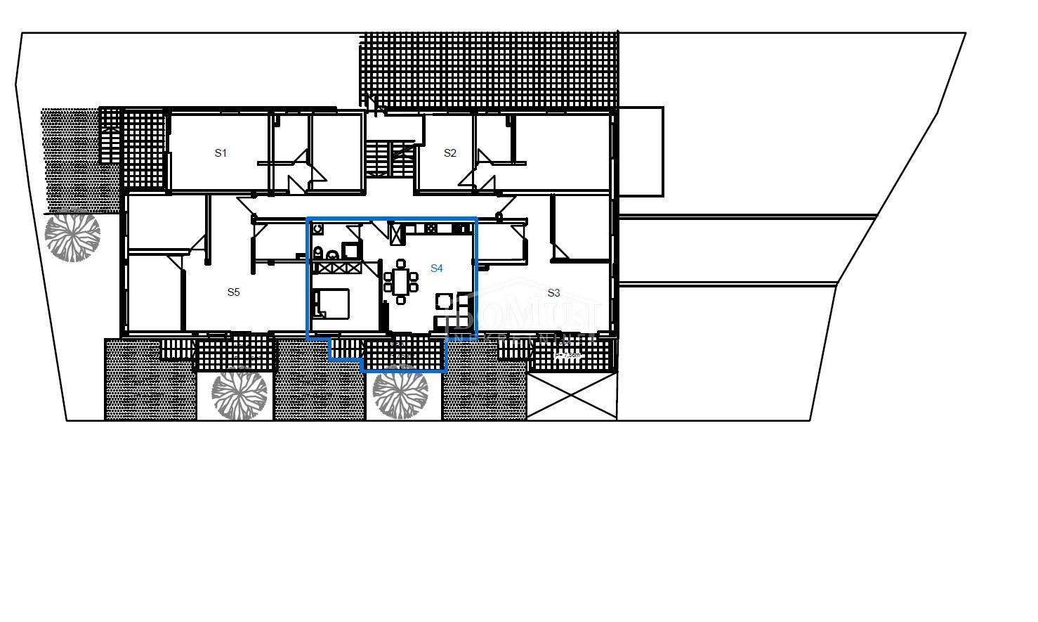 639792 - Wohnung in Vodice