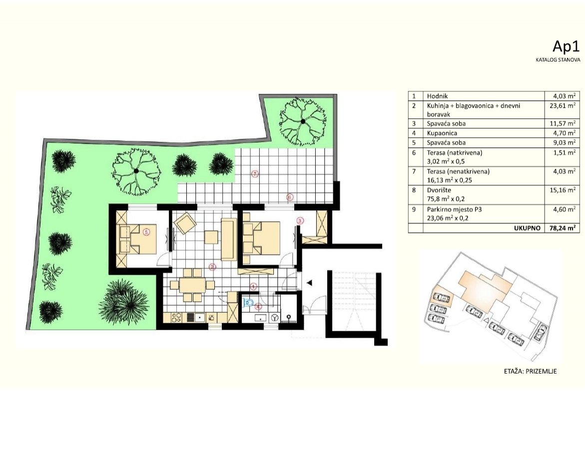 273659 - Wohnung in Murter