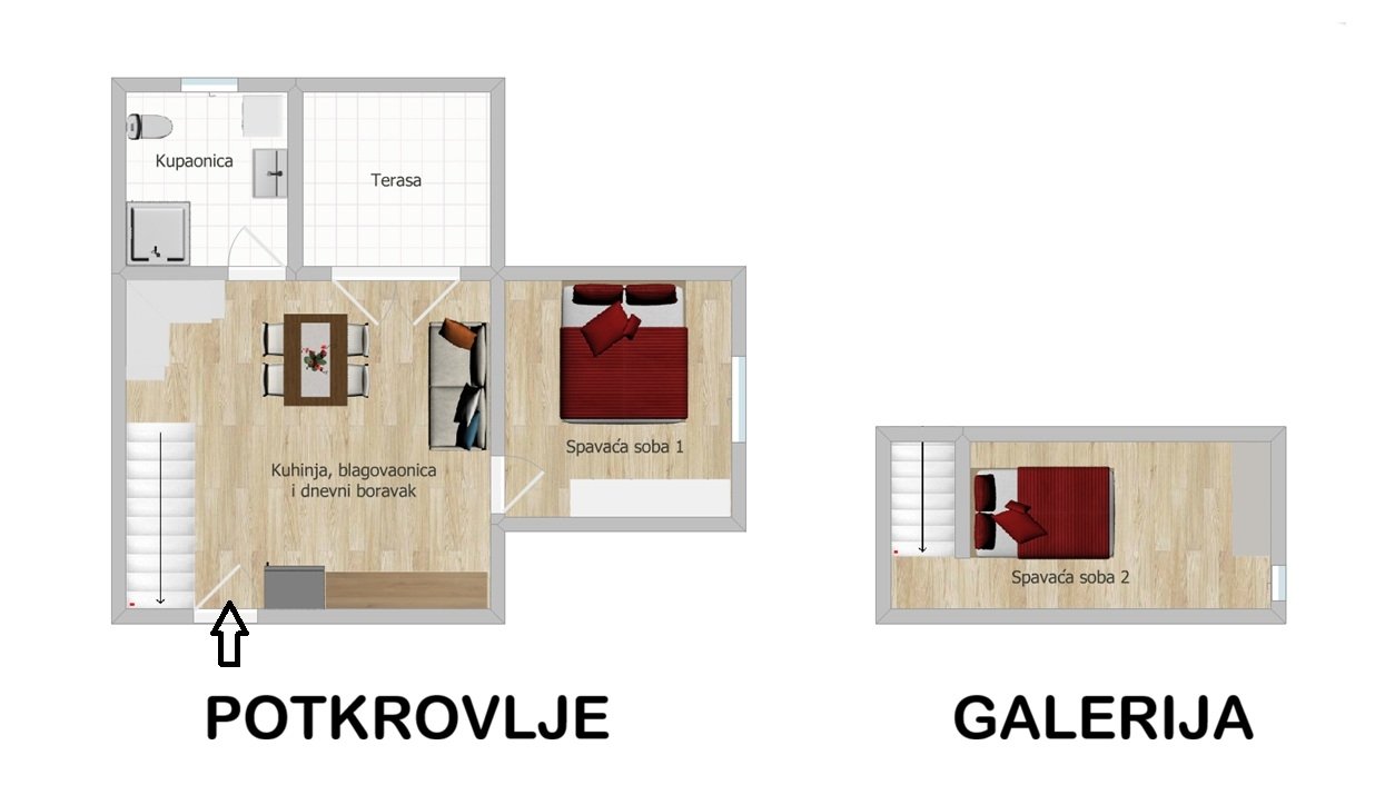 301526 - Wohnung in Vodice