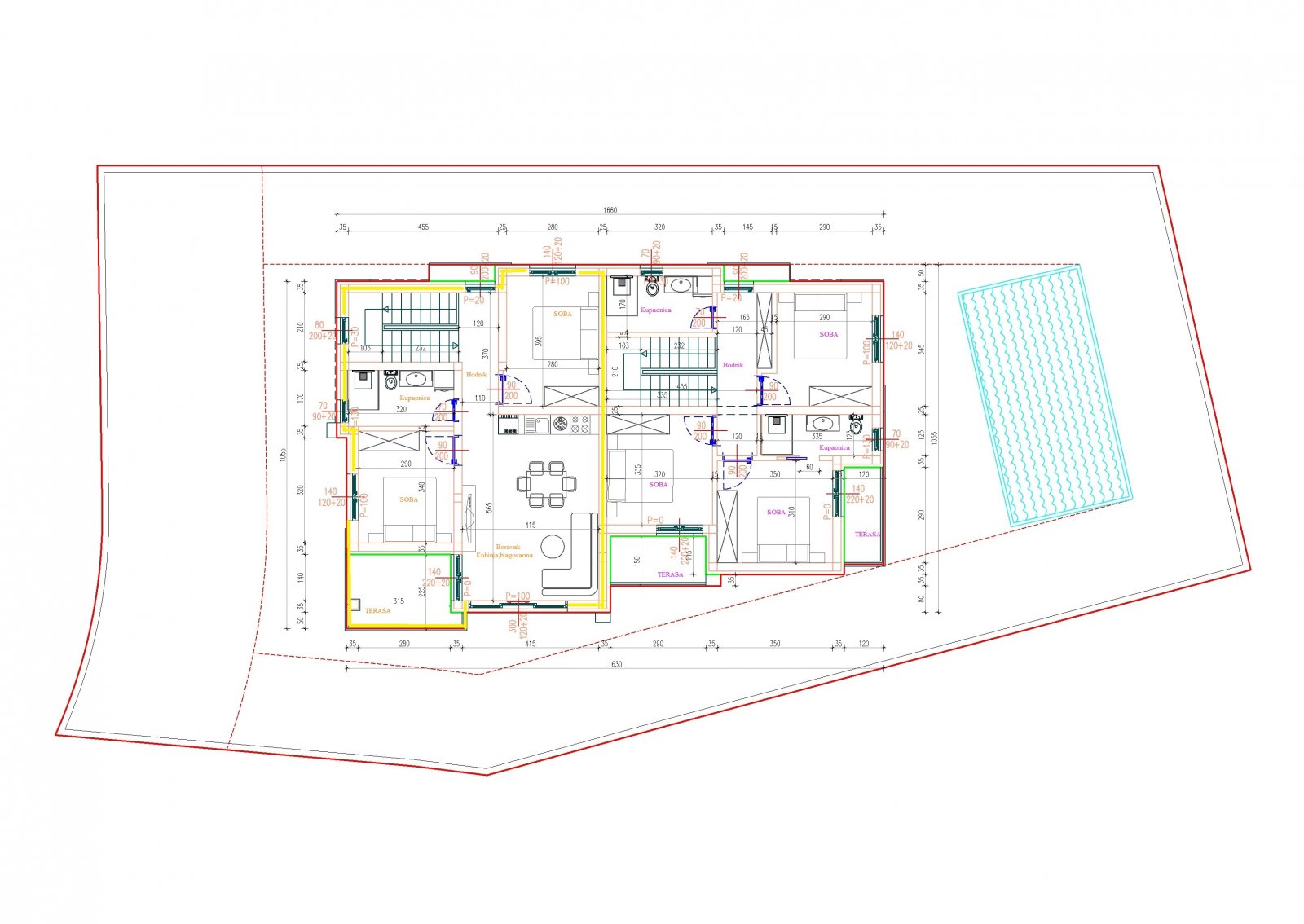 278742 - Wohnung in Vodice
