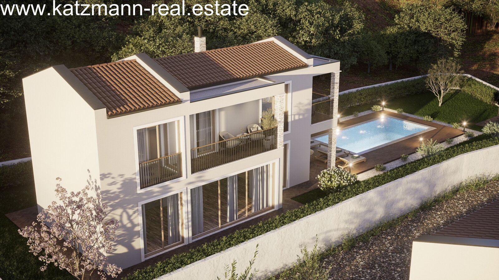 Neubauprojekt: Mediterranes Flair in Rovinj oder aber auf der gesamten Insel Istrien – 3-Zimmer-Haus mit zeitloser Eleganz