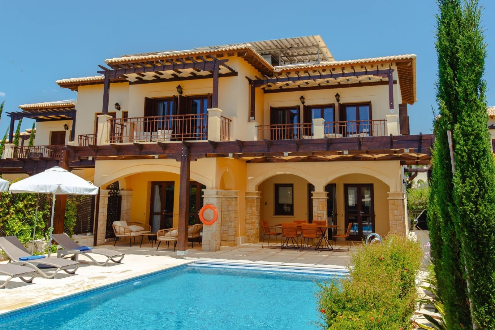 Villa for sale in Aphrodite Hills Koukila in Paphos
Beautiful 3 bedroom villa, south-facing site offering fabulous sea views and is just a short strol