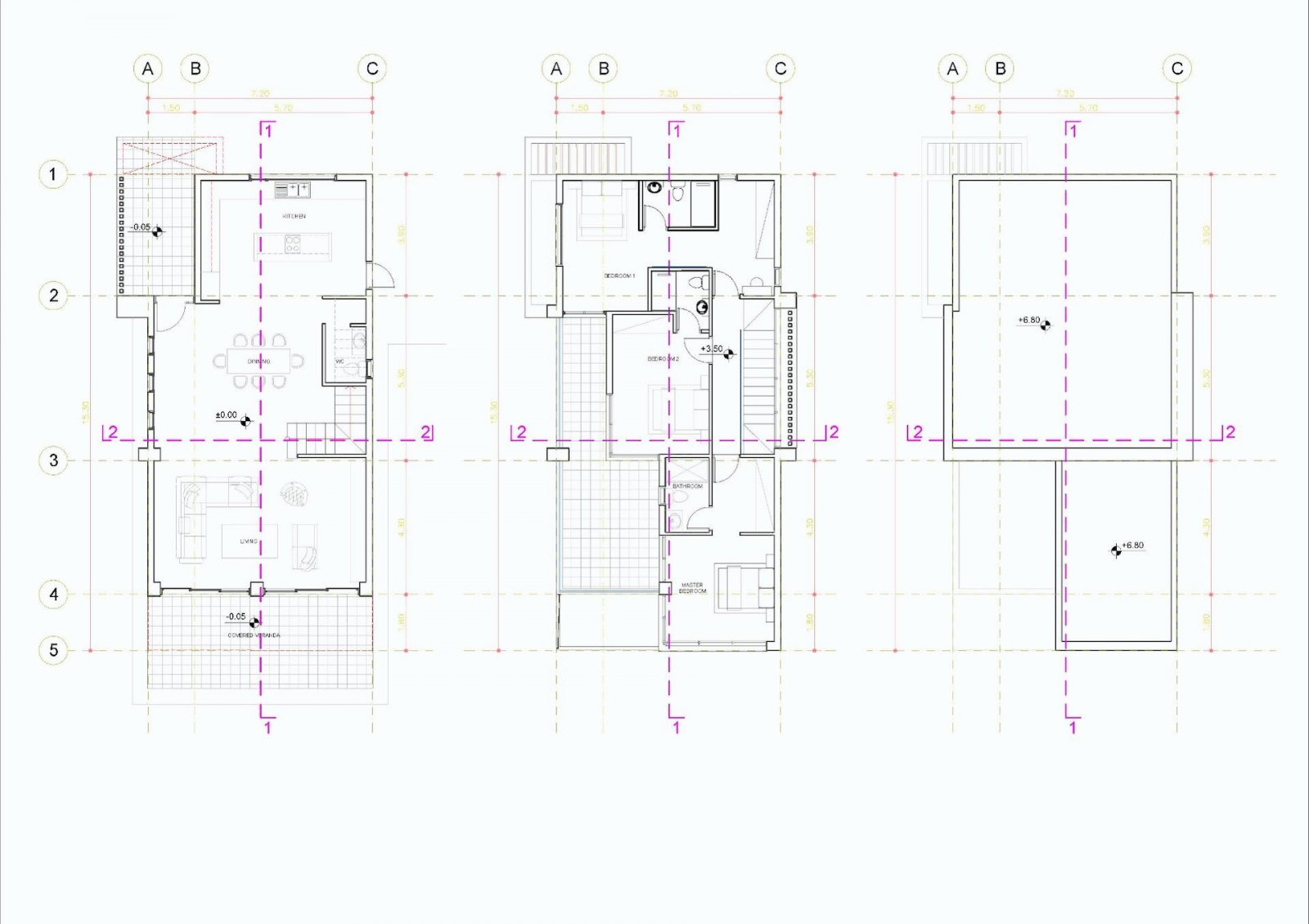 An exclusive and unique project consisting of four bungalows and six 2-storey houses. The natural landscape offers unobstructed views of the Pafos and