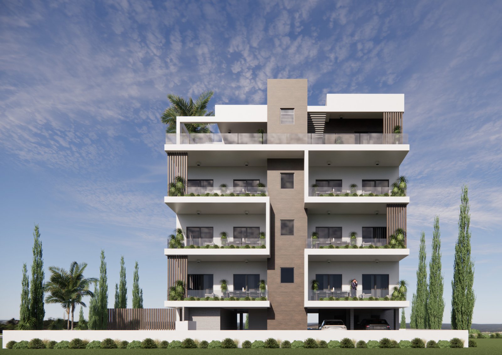 For sale: Discover a modern penthouse apartment under construction in the sought-after Kato Paphos – Universal area. This spacious home offers 110 m² 