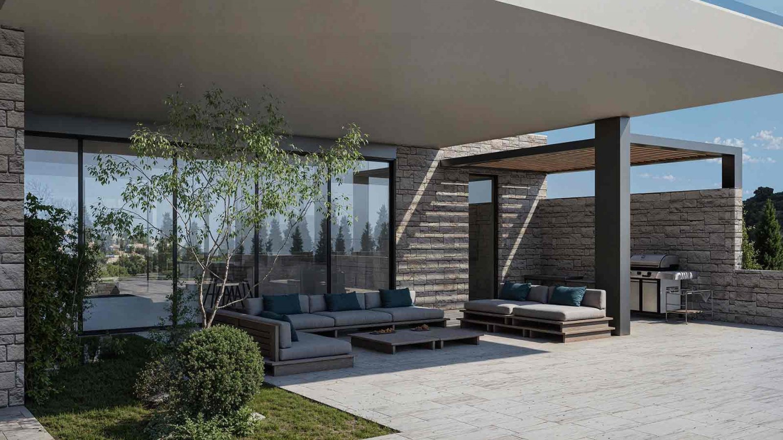 Villa INFINITY is an exceptional 5-bedroom villa designed in an exceptionally large plot of 2,926 m2, located in the famous Venus Rock Golf Resort.
Th