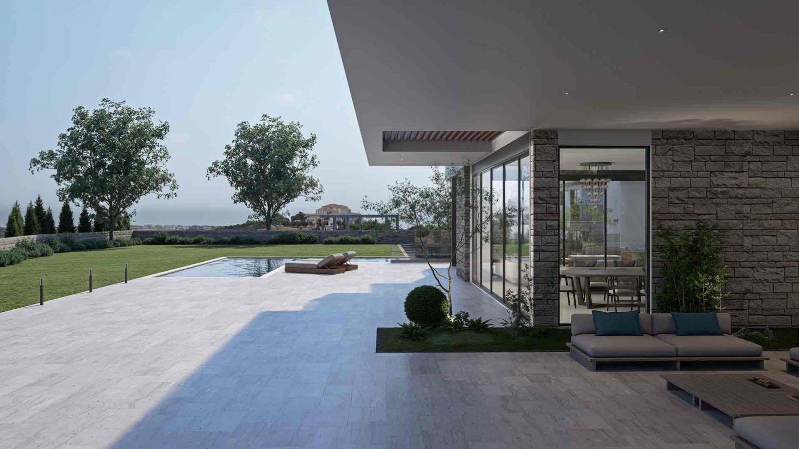 Villa INFINITY is an exceptional 5-bedroom villa designed in an exceptionally large plot of 2,926 m2, located in the famous Venus Rock Golf Resort.
Th