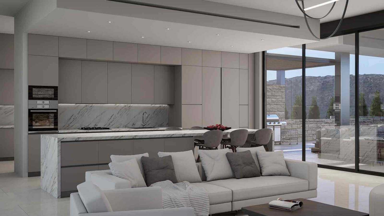 Villa INFINITY is an exceptional 5-bedroom villa designed in an exceptionally large plot of 2,926 m2, located in the famous Venus Rock Golf Resort.
Th