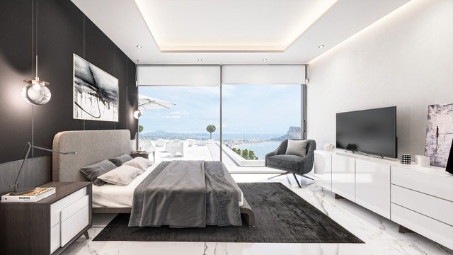 Traumhaftes Panorama-Schlafzimmer mit atemberaubender Meerblick-Perspektive - Ihr exklusiver Rückzugsort mit Weitblick! Traumhaftes Panorama-Schlafzimmer mit atemberaubender Meerblick-Perspektive - Ihr exklusiver Rückzugsort mit Weitblick!
