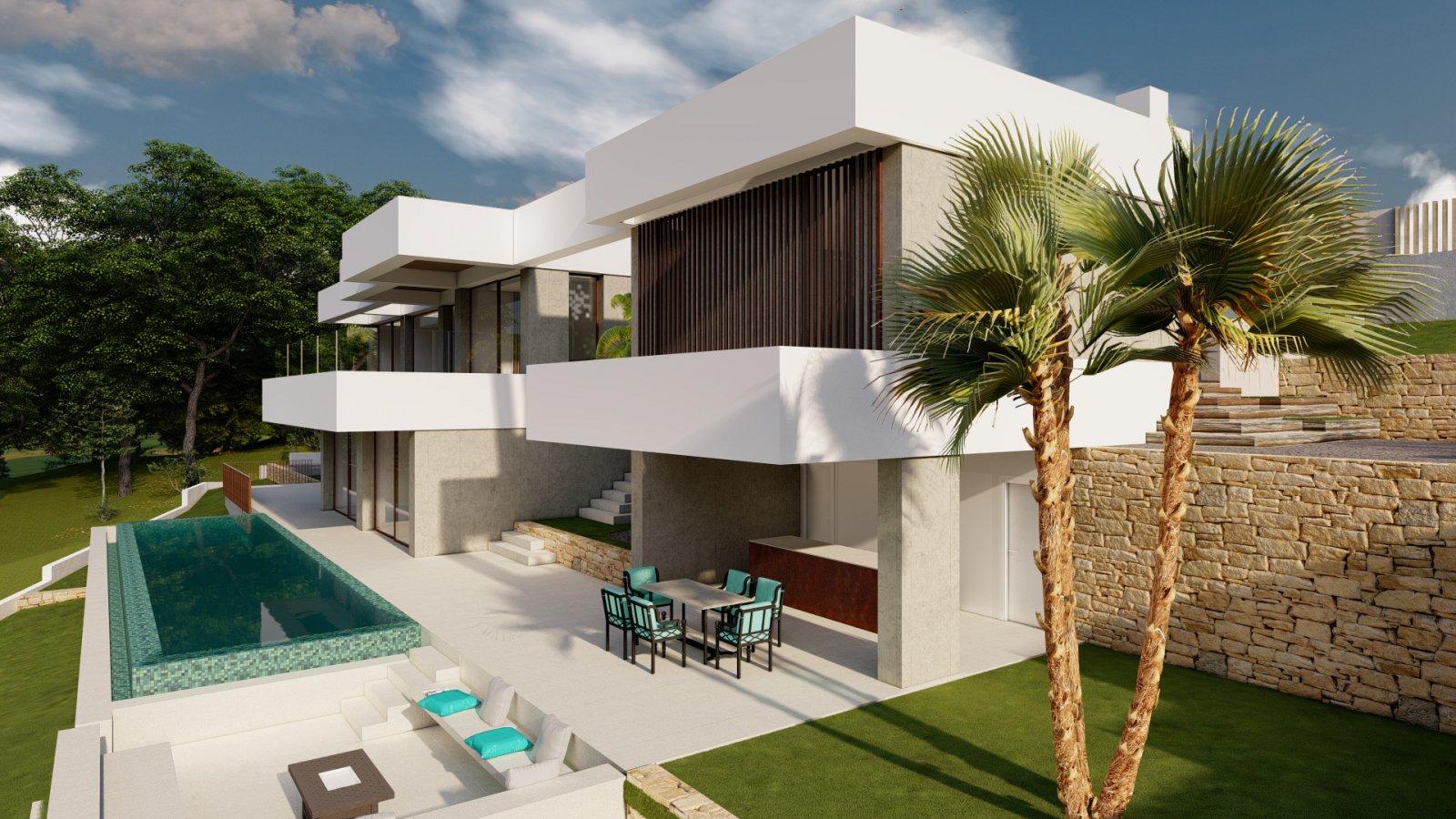 Exklusive Luxus-Villa mit Infinity-Pool und atemberaubender Architektur - Ihr Traumhaus mit Weitblick! Exklusive Luxus-Villa mit Infinity-Pool und atemberaubender Architektur - Ihr Traumhaus mit Weitblick!