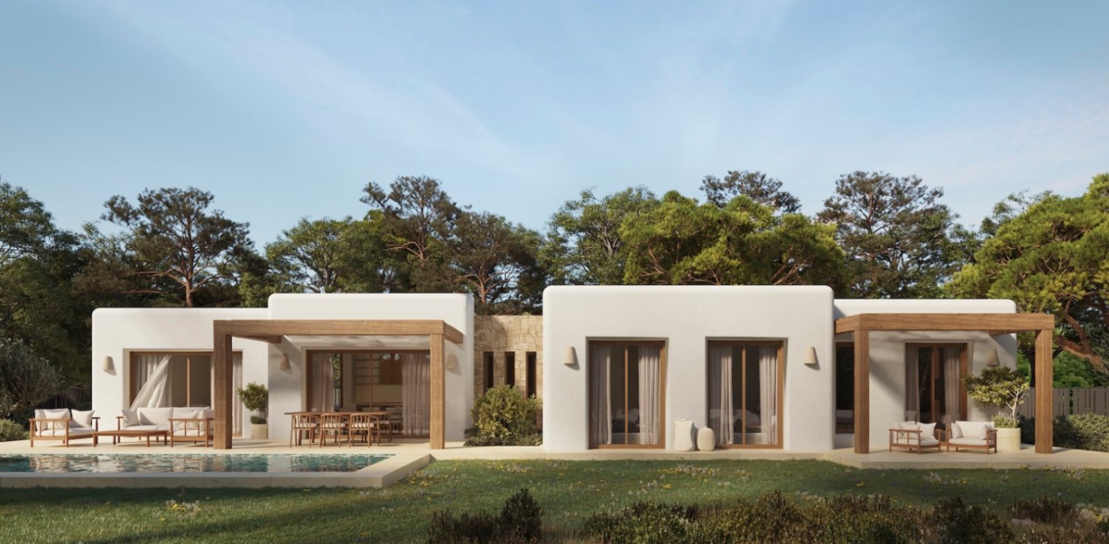 Modernes Feriendomizil mit Poolanlage - Architektur zwischen Natur und Luxus Modernes Feriendomizil mit Poolanlage - Architektur zwischen Natur und Luxus