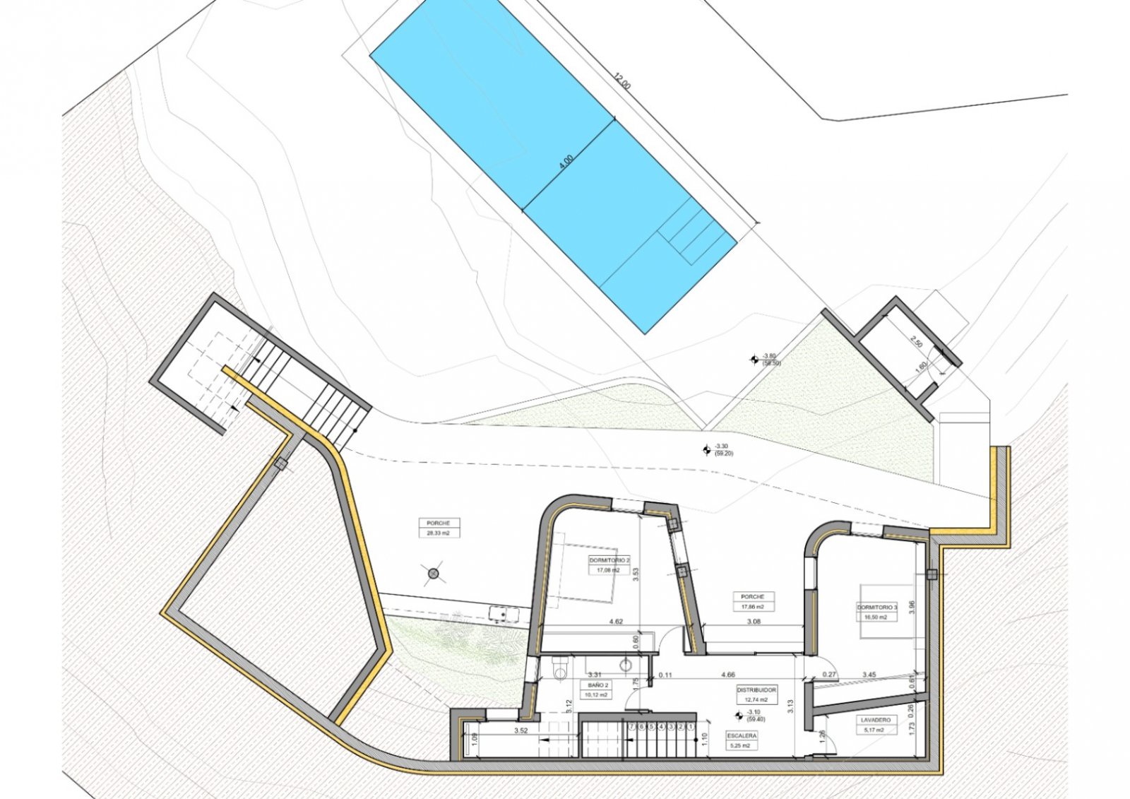 Intelligente Raumaufteilung: Architektonisch durchdachter Grundriss mit fließenden Verbindungen und optimaler Flächennutzung Intelligente Raumaufteilung: Architektonisch durchdachter Grundriss mit fließenden Verbindungen und optimaler Flächennutzung