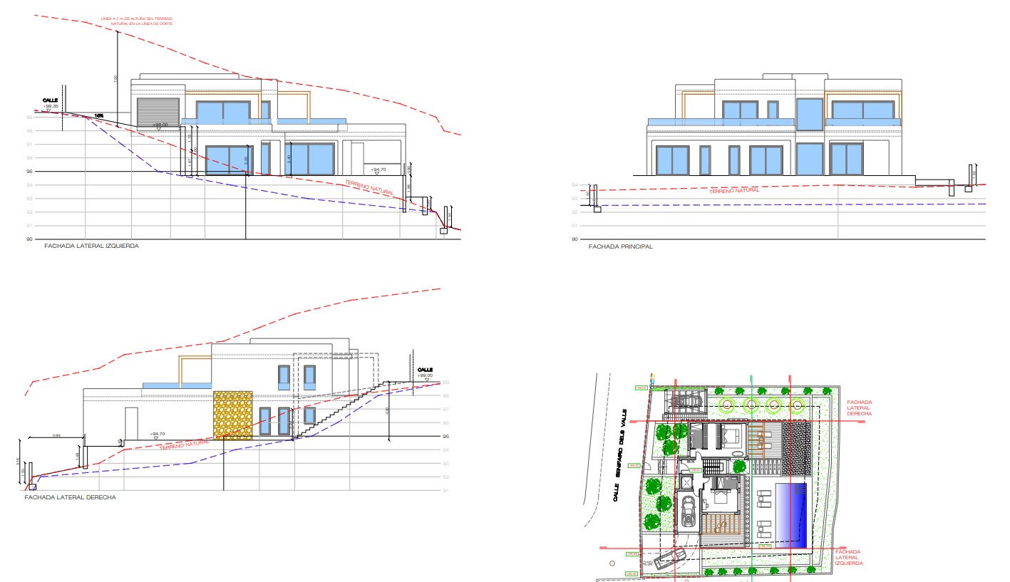 Architektonisch durchdachtes Hanggrundstück: Moderne Terrassenhäuser mit intelligenter Höhenanpassung und maximaler Aussichtsperspektive Architektonisch durchdachtes Hanggrundstück: Moderne Terrassenhäuser mit intelligenter Höhenanpassung und maximaler Aussichtsperspektive