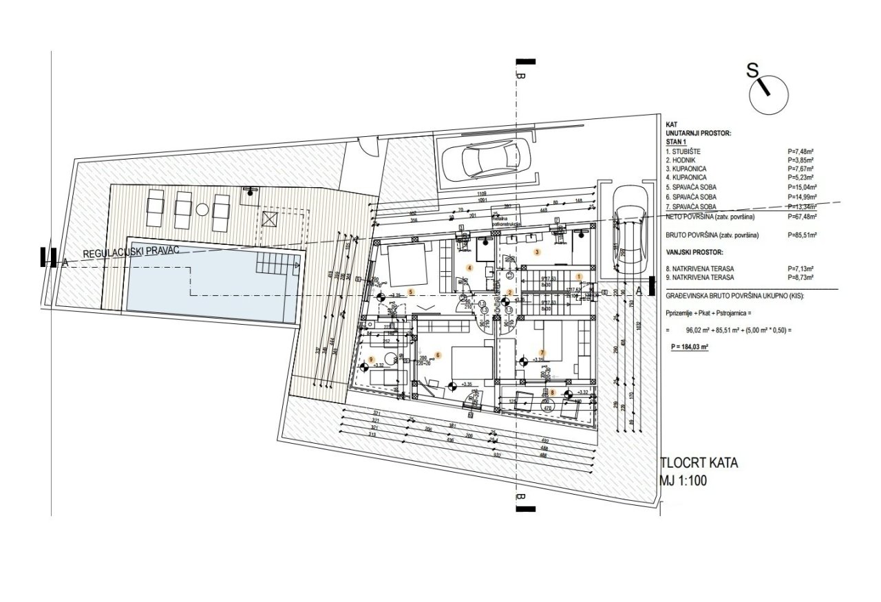 Intelligente Raumaufteilung: Durchdachter Grundriss mit optimaler Flächennutzung und flexiblen Wohnbereichen Intelligente Raumaufteilung: Durchdachter Grundriss mit optimaler Flächennutzung und flexiblen Wohnbereichen