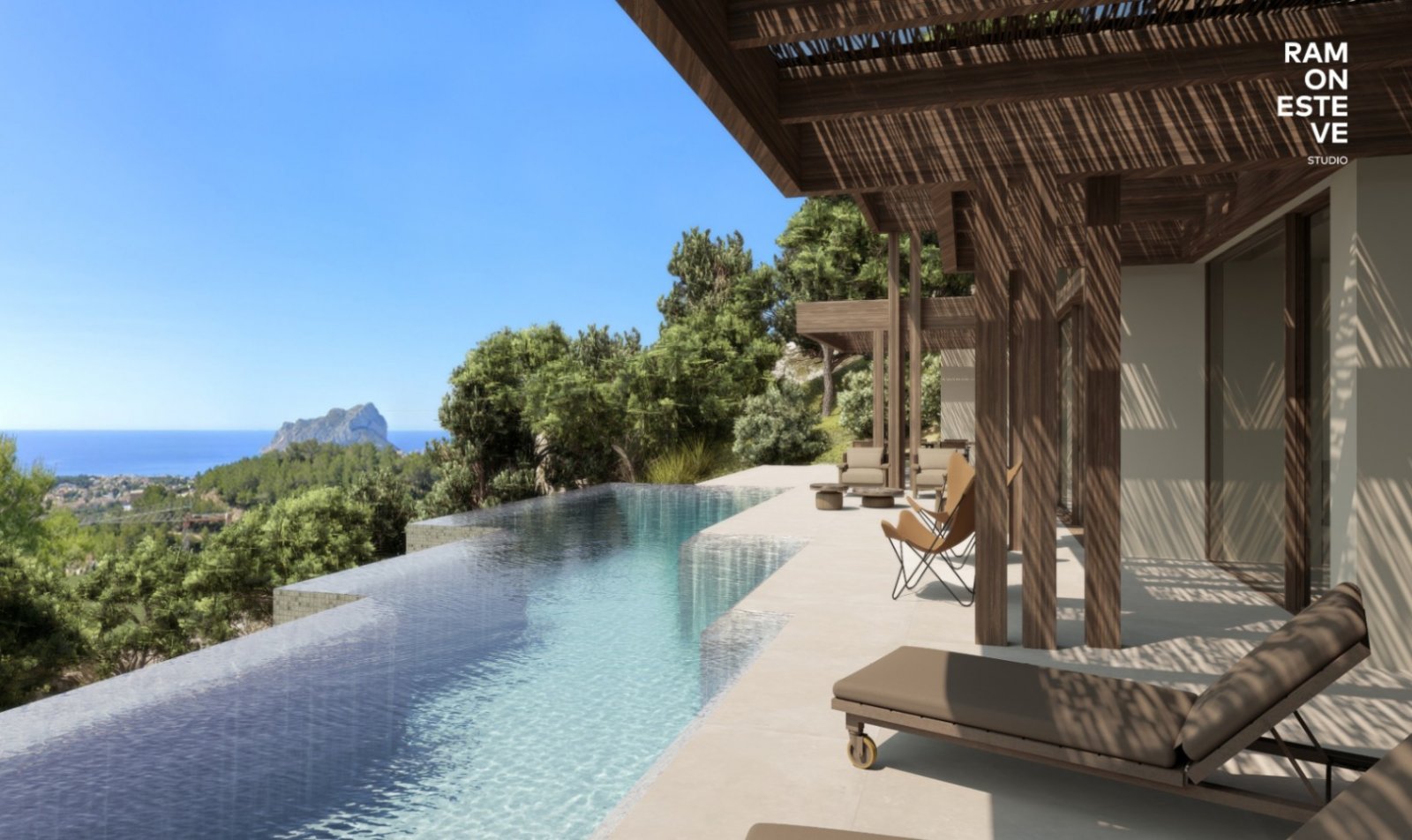 This elegant designer villa spans four floors, seamlessly connected by an internal staircase and elevator. Its south-east orientation ensures plent...