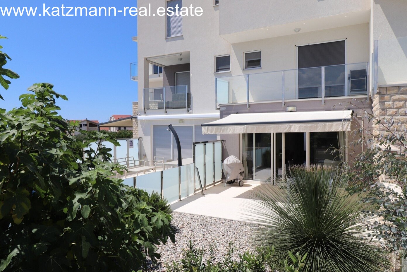 Maisonette-Wohnung mit Garten und Meerblick - Tribunj