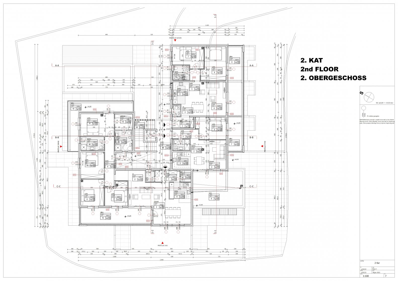 285358 - Grundstück in Vodice