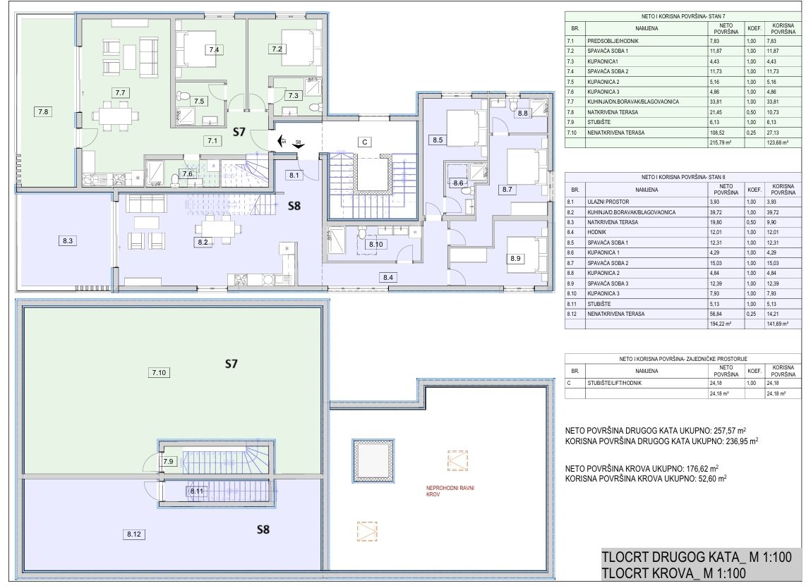 273807 - Wohnung in Vodice