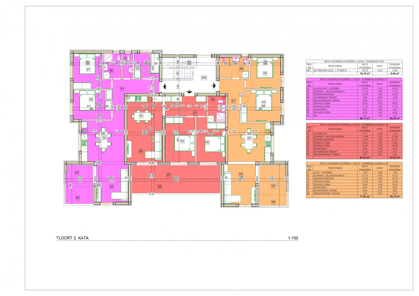 274649 - Wohnung in Vodice