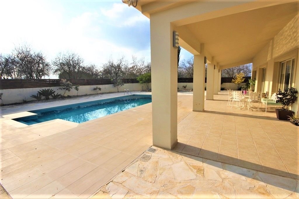 For Sale large private villa in Polemi village of Paphos in a private beautiful green area at the outskirts of the Village.Private big swimming po...