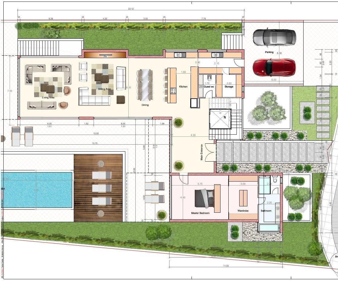 Magnificent, 600m2 ultra-luxurious villa offering excellent investment potential
400 meters from the newly designed Paphos Marina
10 minutes’ drive...