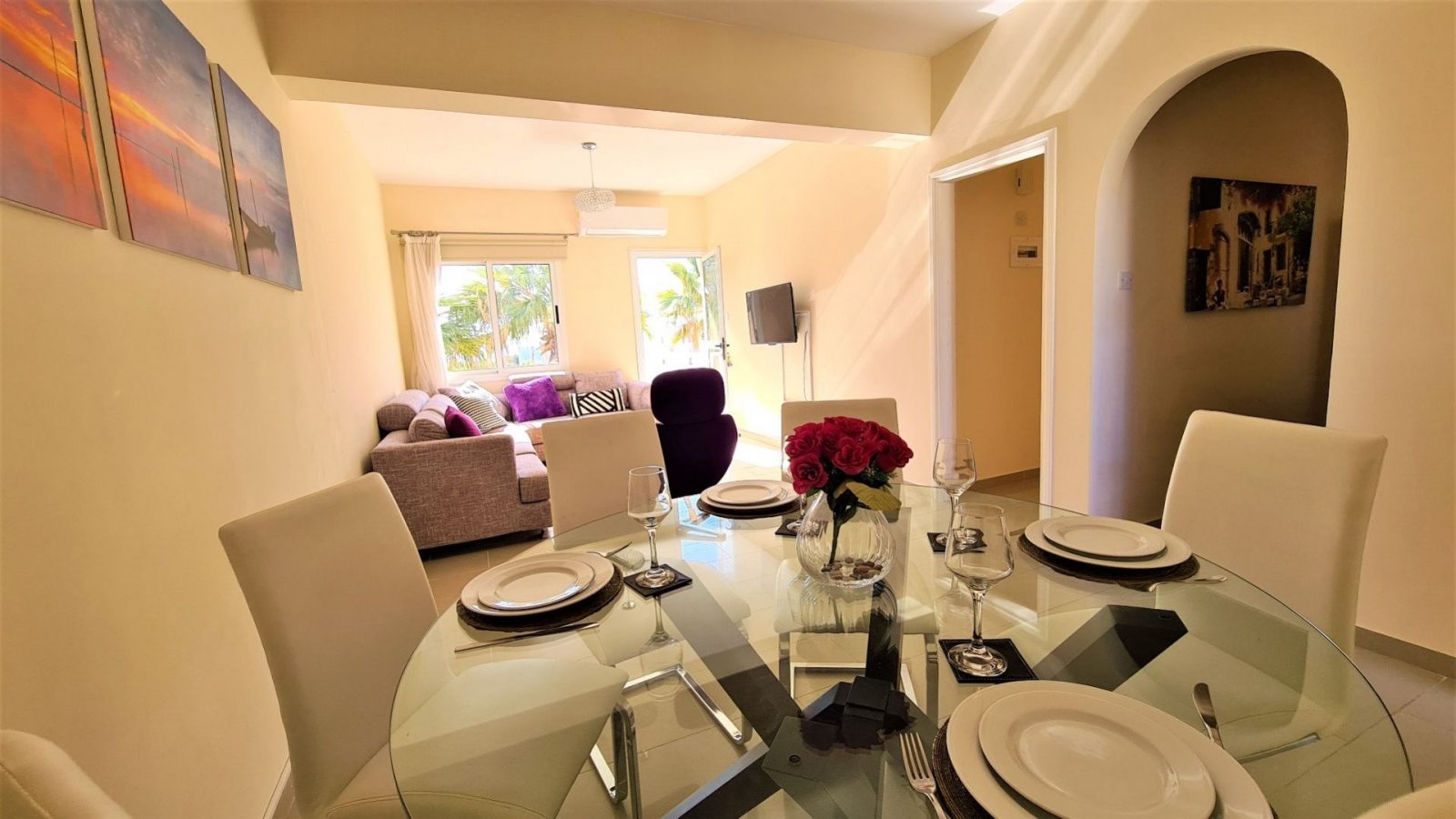 For Sale apartment on first floor near all amenities and the venues beach.