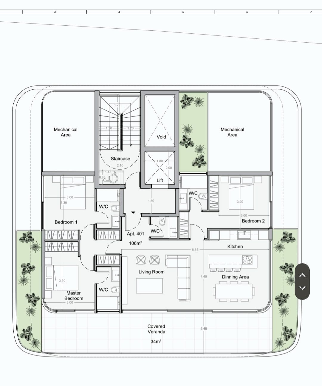 Unique Luxury Penthouse for Sale in Kato Paphos – Walking Distance to the BeachAn exceptional modern luxury LAST FLOOR Apartment For Sale Ready for...