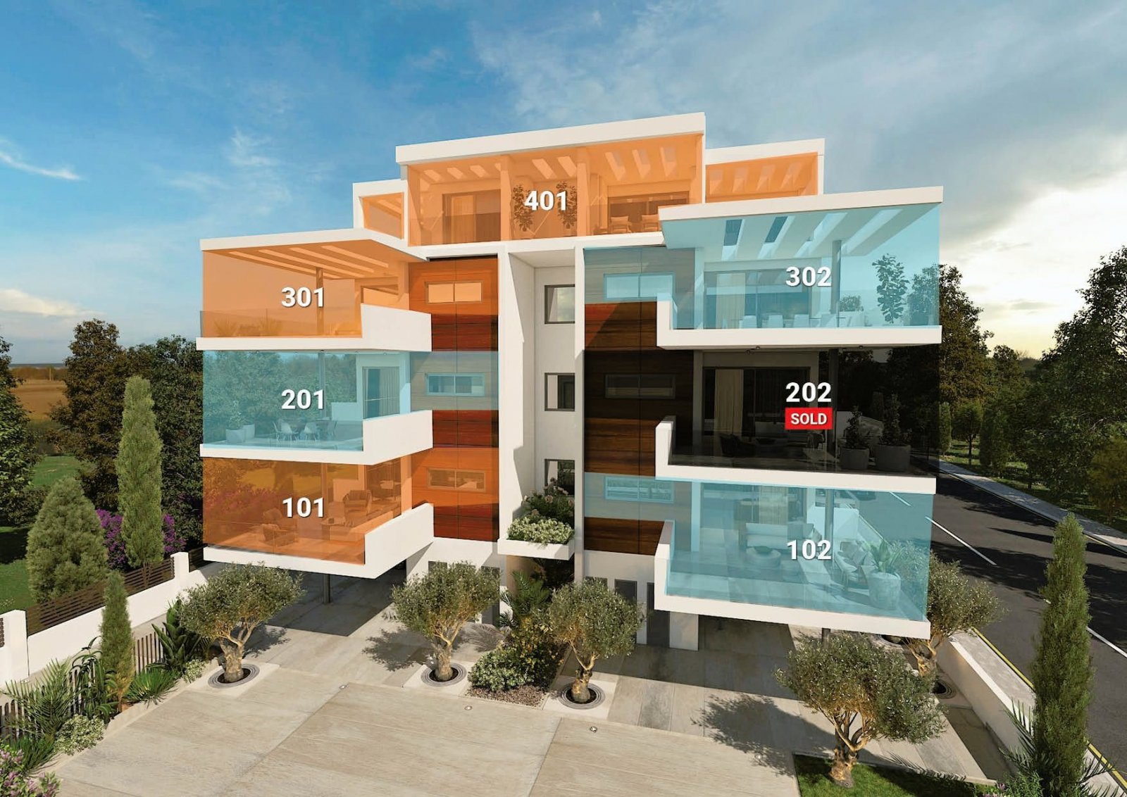 NEW Undercostruction high-end residential project rising in Universal area in Paphos. For Sale New SECOND FLOOR  APARTMENTthis luxurious Project ...