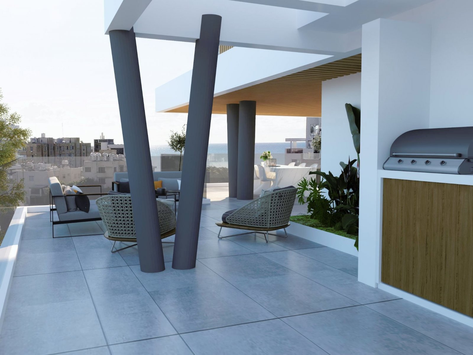 FO SALE Luxury New Top Floor Penthouse ApartmentApartment No. 601The development is located within walking distance of Mackenzy Beach and just a fe...