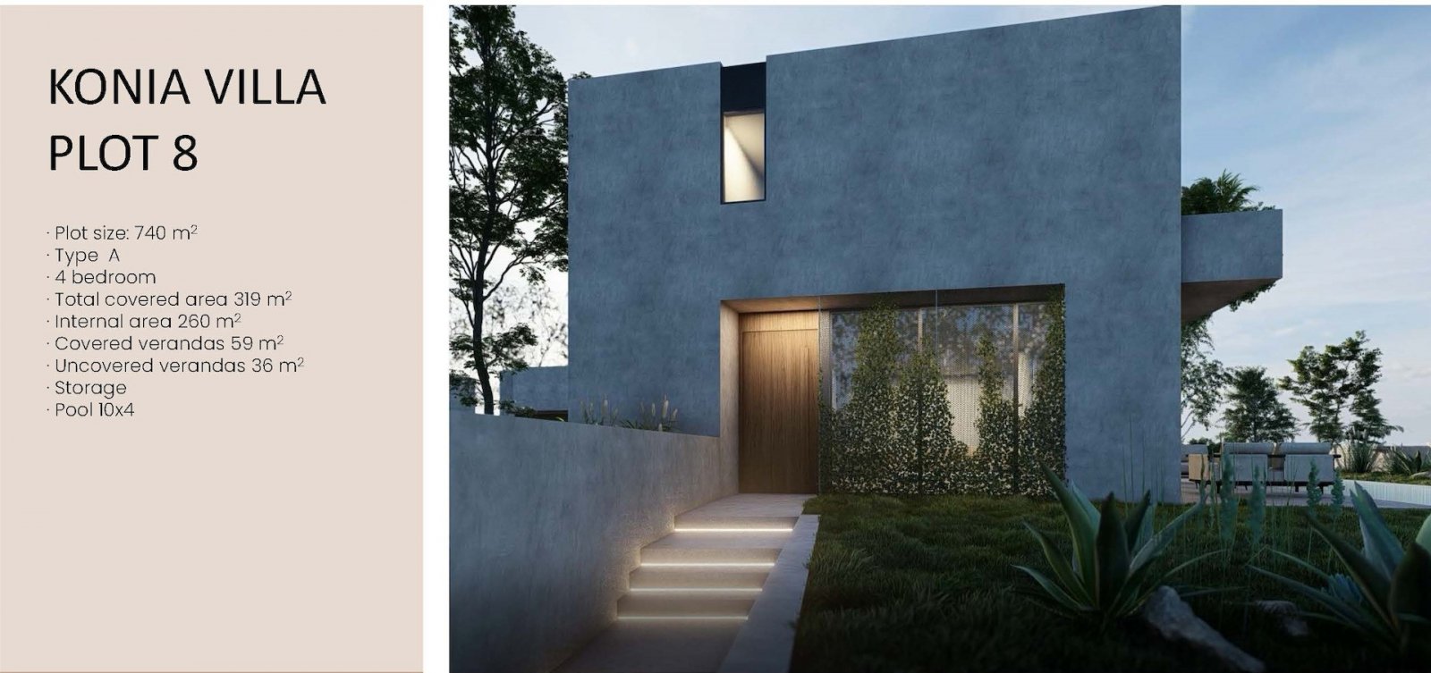 Modern 4-Bedroom Luxury Villa for Sale in Konia, Paphos – Contemporary Design & Prime LocationDiscover modern elegance and refined living in this s...