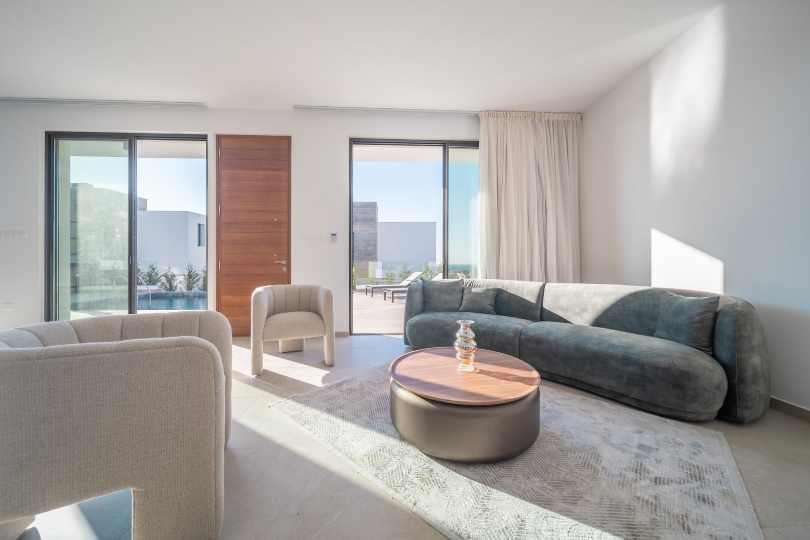 For Sale New Luxury Villa with Panoramic Sea Views in Chloraka Hills villa No. 2A new development in the Chloraka area of Paphos. With amazing sea ...